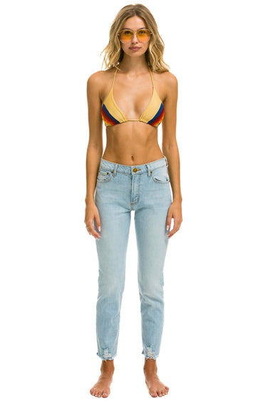 WOMEN'S MID RISE SLIM SURFER JEAN - SUPER LIGHT Women's Jeans Aviator Nation