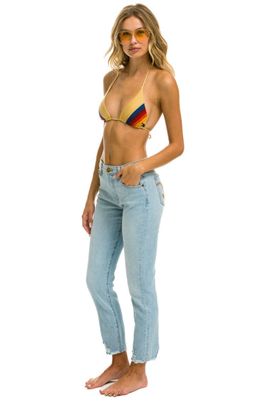 WOMEN'S MID RISE SLIM SURFER JEAN - SUPER LIGHT Women's Jeans Aviator Nation