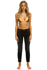 WOMEN'S MID RISE SLIM SURFER JEAN - VINTAGE BLACK Women's Jeans Aviator Nation