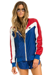 WOMEN'S WINDBREAKER JACKET - CLASSIC USA Jacket Aviator Nation