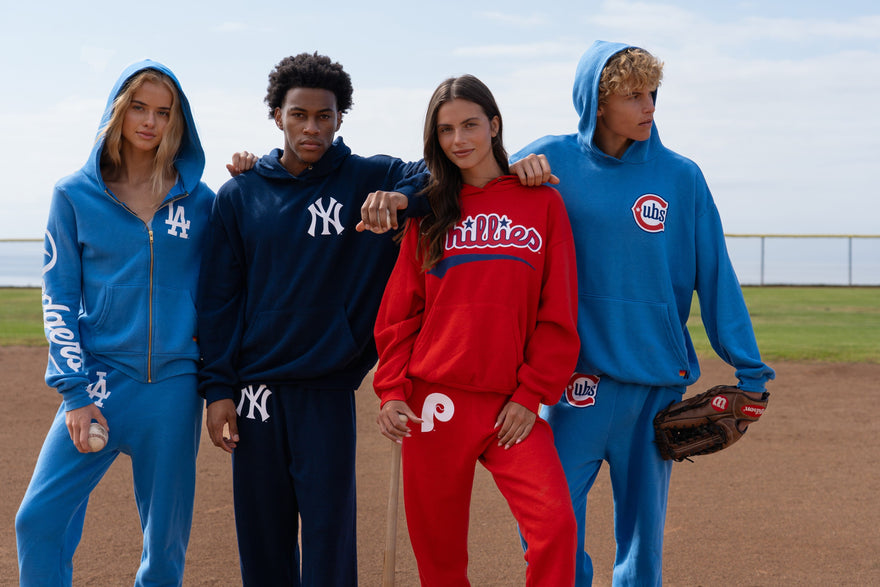 Aviator Nation x MLB™ 2026: 13 Iconic Teams. One Iconic Collection. Officially Licensed. Handmade in LA.