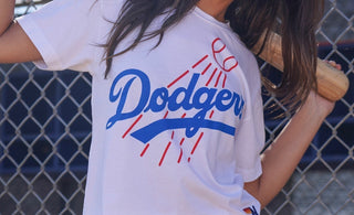 This new Aviator Nation x Los Angeles Dodgers collection channels 1970s California