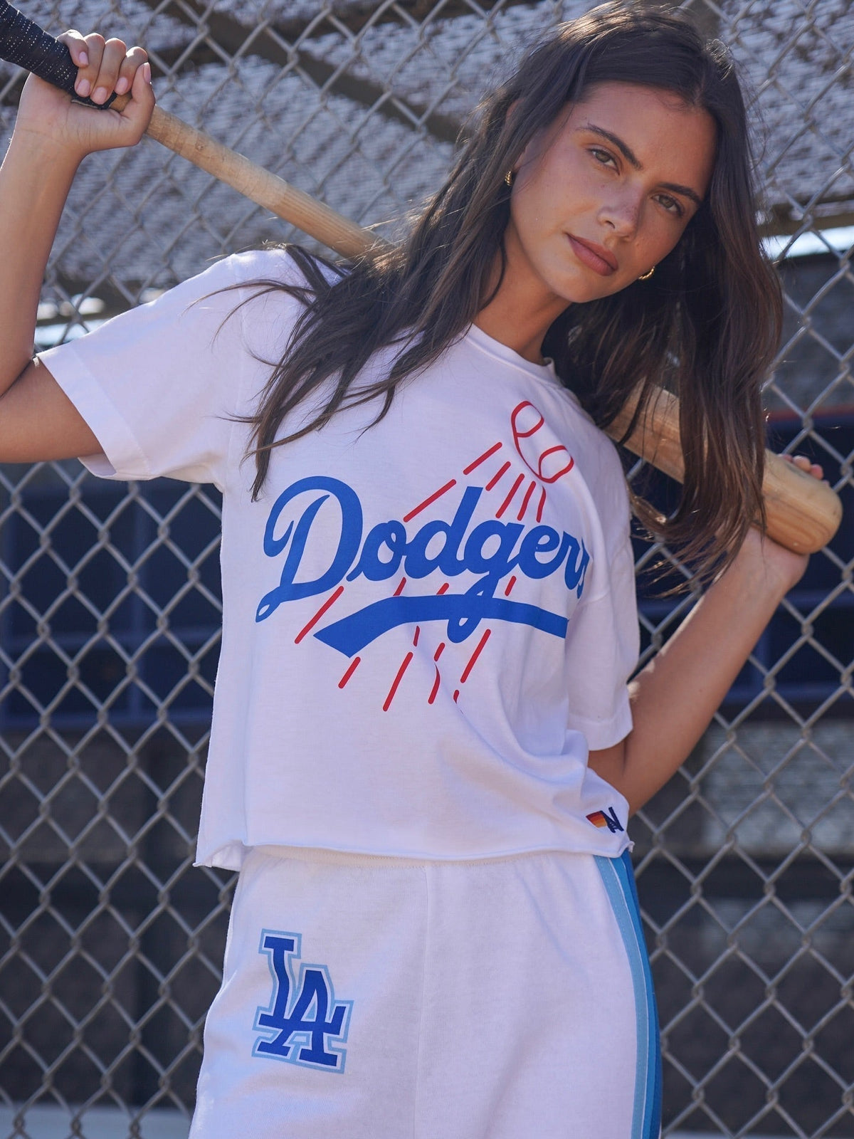 This new Aviator Nation x Los Angeles Dodgers collection channels 1970s California