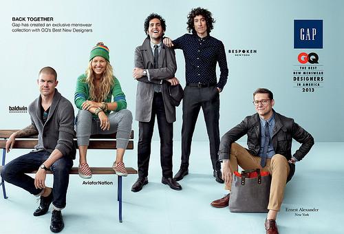 GQ: The Complete GQ for Gap Best New Menswear Designers in America 2013 Collection