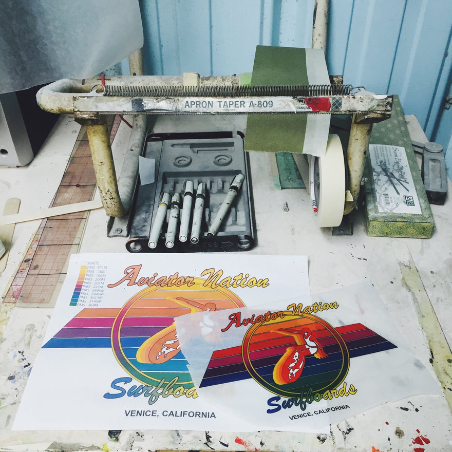 A day in the glassing house with Paige Mycoskie + Bob Haakenson