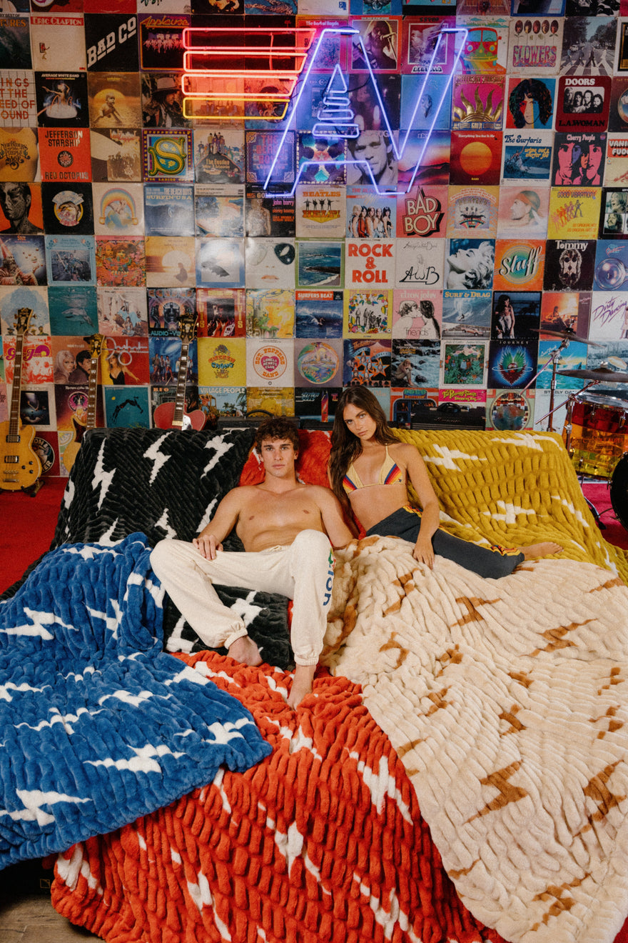 Back in Stock: Aviator Nation × Lola Blankets