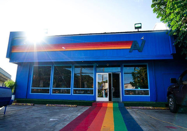 The front of the Aviator Nation North Shore retail location