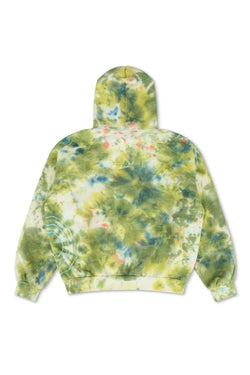 WM PHOENIX OPEN 2026 RELAXED PULLOVER HOODIE - TIE DYE GREEN // YELLOW