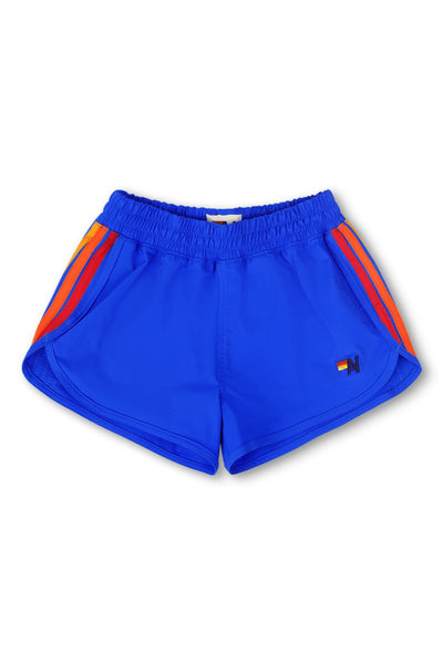 5 STRIPE KIDS FLEX JOGGER SHORT - PARROT – Aviator Nation