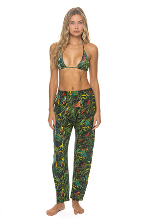 COTTON LUXE UNISEX RELAXED PANT - VINTAGE BLACK // JUNGLE