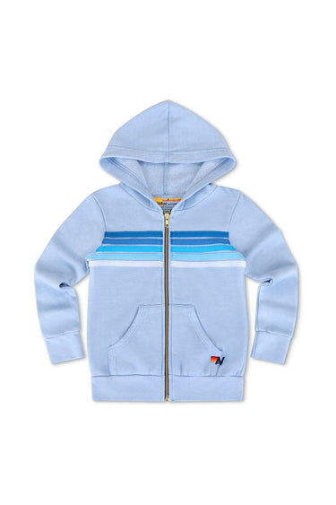 KID'S 5 STRIPE HOODIE - ICE // ICE