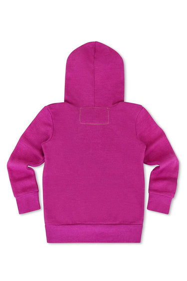 KID'S 5 STRIPE HOODIE - MAGENTA // YELLOW BLUE