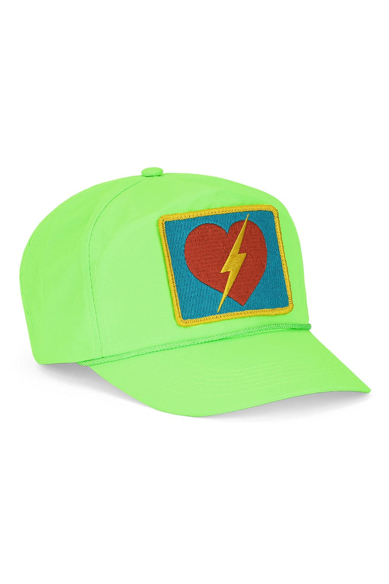 BOLT HEART VINTAGE NYLON TRUCKER HAT