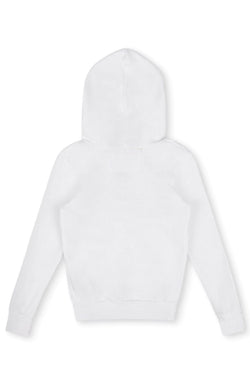 KID'S 5 STRIPE HOODIE - WHITE