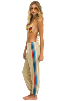 5 STRIPE SWEATPANTS