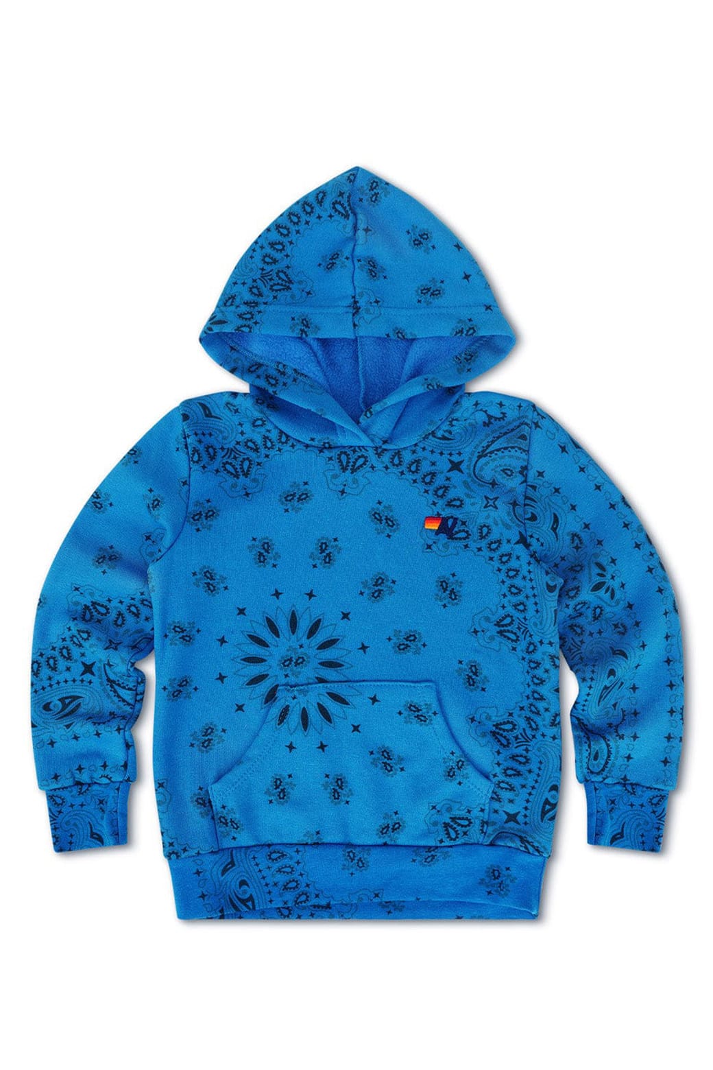 KID'S BANDANA PULLOVER HOODIE - ADVENTURE BLUE – Aviator Nation
