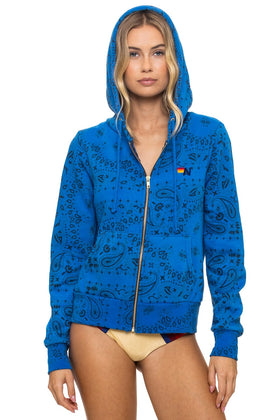 BANDANA ZIP HOODIE