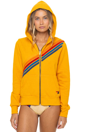 DISCO ZIP HOODIE - VINTAGE GOLD