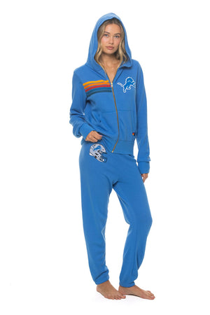 DETROIT LIONS HELMET SWEATPANTS - COBALT