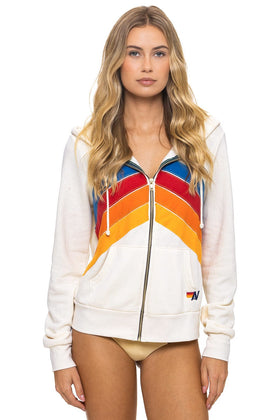 MOUNTAIN STITCH CHEVRON 4 ZIP HOODIE