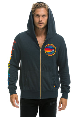 AVIATOR NATION HOODIE - CHARCOAL