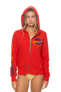 AVIATOR NATION VENICE HOODIE - RED