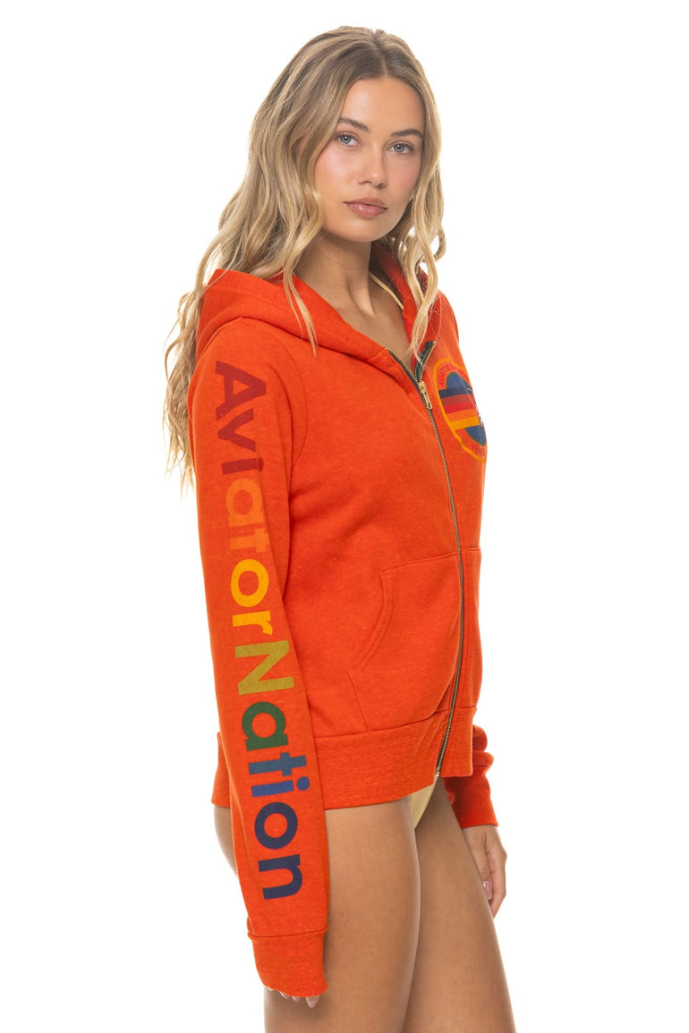AVIATOR NATION VENICE HOODIE - VINTAGE ORANGE