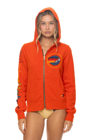 AVIATOR NATION VENICE HOODIE - VINTAGE ORANGE
