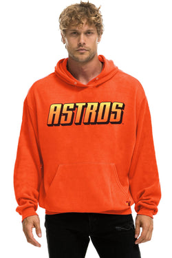 HOUSTON ASTROS 2026 RELAXED PULLOVER HOODIE - ORANGE