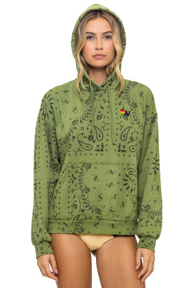 BANDANA RELAXED PULLOVER HOODIE