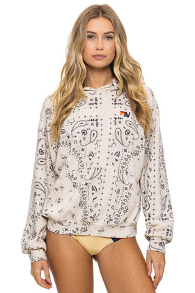 BANDANA RELAXED PULLOVER HOODIE