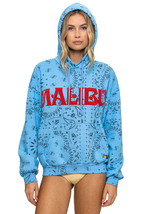 BANDANA MALIBU RELAXED PULLOVER HOODIE