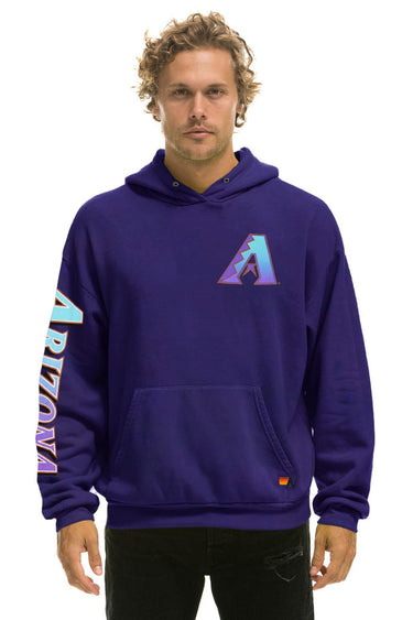 ARIZONA DIAMONDBACKS 2026 RELAXED PULLOVER HOODIE - DEEP PURPLE