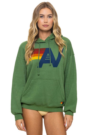LOGO PULLOVER RELAXED HOODIE - PALM