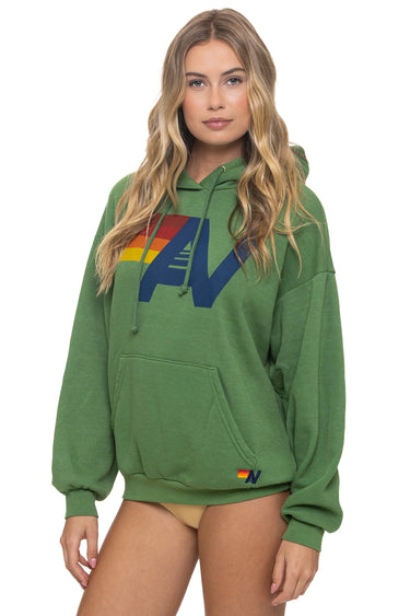 LOGO PULLOVER RELAXED HOODIE - PALM