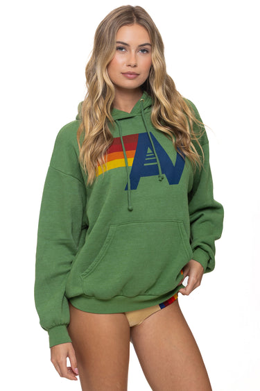 LOGO PULLOVER RELAXED HOODIE - PALM