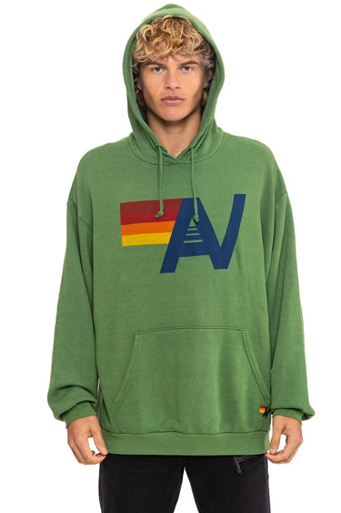 LOGO PULLOVER RELAXED HOODIE - PALM
