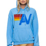 LOGO PULLOVER RELAXED HOODIE - SKY