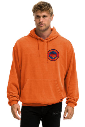 UNIVERSITY OF TEXAS CIRCLE PRINT PULLOVER HOODIE RELAXED
