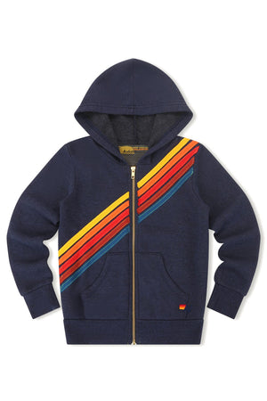 KID'S DISCO ZIP HOODIE - NAVY