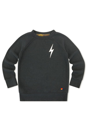 KID'S BOLT STITCH SWEATSHIRT - CHARCOAL