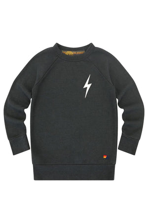 KID'S BOLT STITCH SWEATSHIRT - CHARCOAL