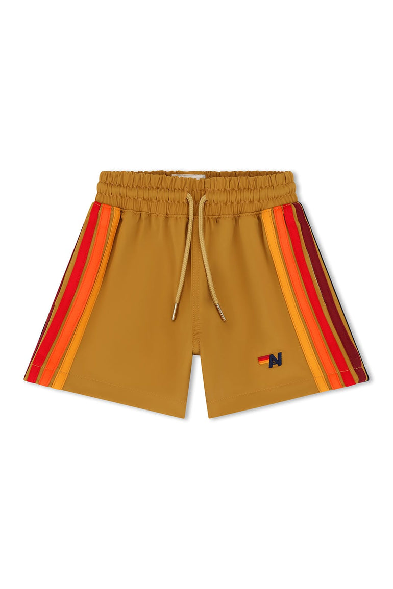 AVIATOR NATION KIDS FLEX BOARD SHORTS - GOLD