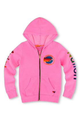 KID'S AVIATOR NATION VENICE ZIP HOODIE