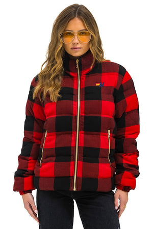 UNISEX PLAID TRAVELER JACKET BUFFALO PLAID – Aviator Nation