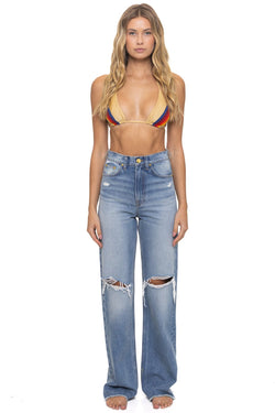 HI RISE WIDE LEG BOLT GYPSY WOMENS JEAN - VINTAGE
