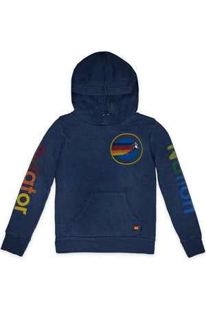KID'S AVIATOR NATION VAIL PULLOVER HOODIE - NAVY