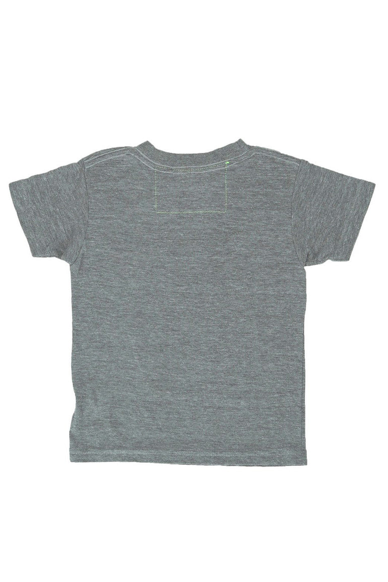 KID'S AVIATOR NATION MALIBU TEE - HEATHER GREY