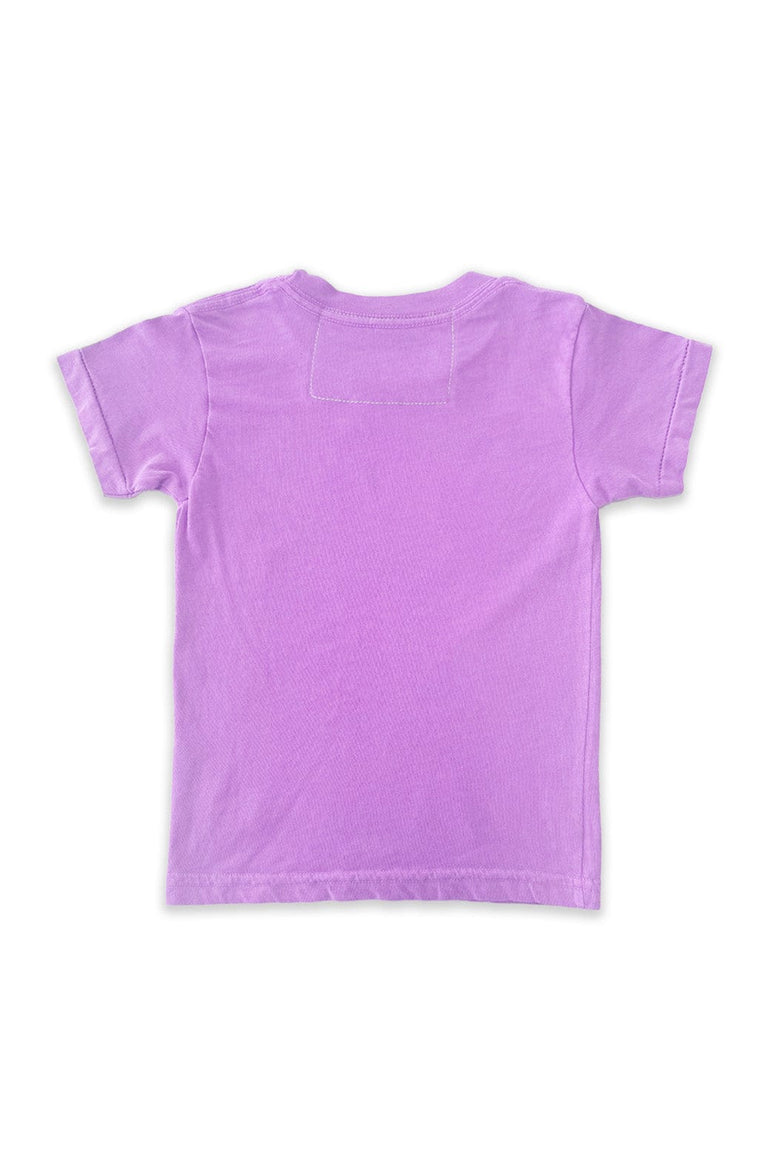 KID'S SMILEY 2 TEE - NEON PURPLE