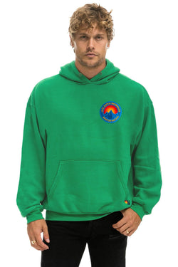 JAZZ ASPEN SNOWMASS 2026 PULLOVER HOODIE RELAXED - KELLY GREEN